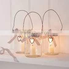 Wholesale Eco Friendly White Glass Candle Holder for Decoration thumbnail-2