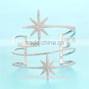 925 Silver Jamaica Bangle Bracelets FB054A thumbnail-3