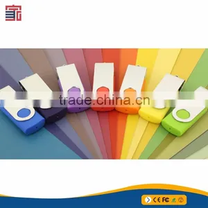 Wholesale 2GB 4GB 8GB Plastic Case Gift Swivel Usb Flash Drive thumbnail-5
