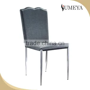Modern Restaurant Chair Wholesale Stainless Steel Legs Dining Chair thumbnail-6