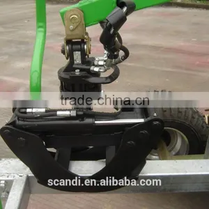 Professional Trailer Manufacturer 350 ATV Timber Trailer CE Certificate thumbnail-4