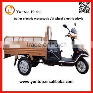 Trailer Electric Motorcycle-3 Wheel Electric Tricyle thumbnail-1