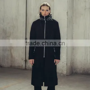 Devil Fashion 2015 Punk Long Coat in Winter CT009 thumbnail-1