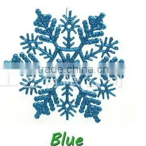 Decoration Christmas Plastic Glitter Snowflake thumbnail-6