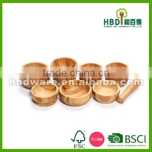 Custom Bamboo Garlic Pot and Tool thumbnail-3