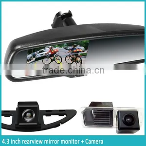 Car Camera Rear View Mirror Parking Sensors System With Auto Dimming EC Glass Vehicle Interior Rear View Mirror thumbnail-2