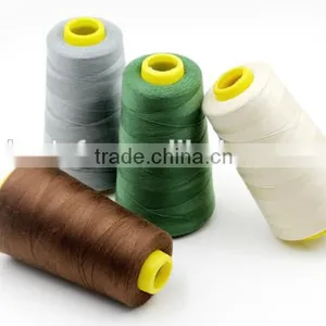 Bright 100% Spun Polyester Yarn For Sewing Thread In China thumbnail-1