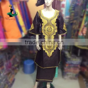 Fashion Bazin Riche Broderie Dress African Bazin Embroidery Design 2016 thumbnail-1