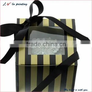 Cake Pop Box With Window/ Cake Pop Packaging Box With Ribbon thumbnail-1
