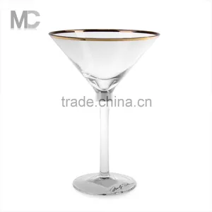 Handmade Fancy Martini With Gold Sliver Rim thumbnail-2