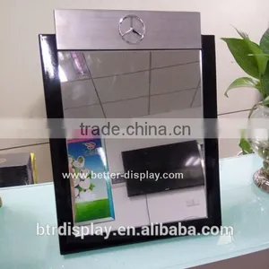 Custom Acrylic Benz Plastic Hand Carved Mirror Frames for Benz thumbnail-1
