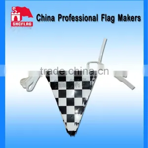 Hanging Felt Decorative Banner Triangle Flags thumbnail-1