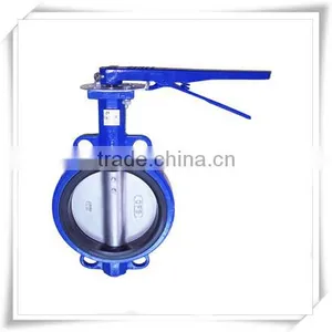 Type A Manual-Operated Wafer Butterfly Valve With Factory Direct Price thumbnail-1