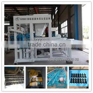 QT4-15 Vibrate Electric Model Cement Block Making Machine / Cement Block Making Machine Price for Sale thumbnail-2