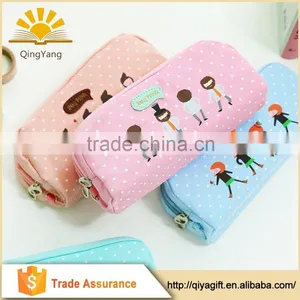 Clear Cute Custom Fashion Pattern Unbranded School Zipper Pencil Case thumbnail-1