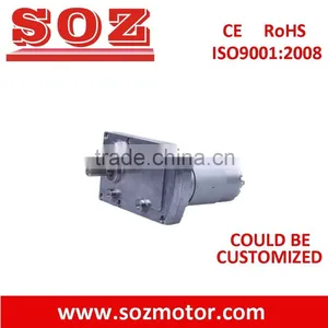 12V/24V Square DC Spur Gear Motor thumbnail-1