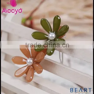 Cellulose Acetate Flower Hair Accessory Extension Hair Clip thumbnail-2