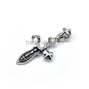 Cheapest Pendant Jewelry Casting Vintage Cross With Zirconia Pednant Jesus Hot Selling Pendant thumbnail-2