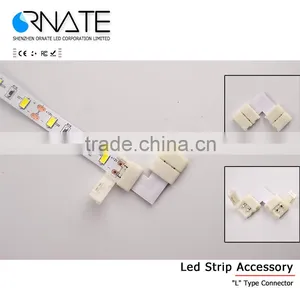 10mm 4 Pin RGB Solderless 5050 Led Strip Connector thumbnail-3