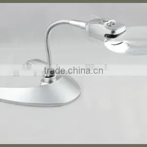 Professional MG5B-3 Led Magnifier Lamp Moveable With Stand For Reading 10x thumbnail-2
