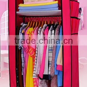 Strong Capacity Small Size Folding Steel or Iron Wardrobe Design (FH-CM0507) thumbnail-1