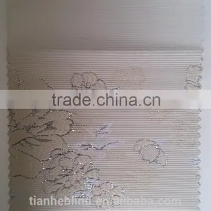 Flower Jacquard Zebra Blinds Fabrics, Sun Shade Zebra Blinds thumbnail-2
