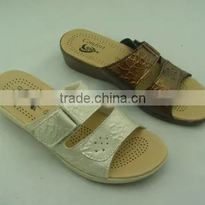 Snake pu Ladies' Eva Slippers thumbnail-1