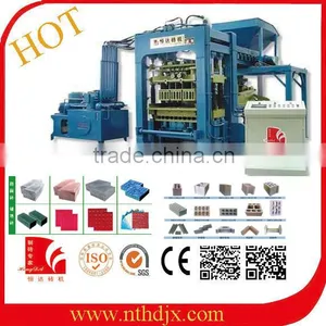 QT8-15 Kenya Soil Cementbrick Making Machine Interlocking Brick Making Machine thumbnail-1