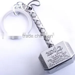 Newest Marvel Thor Keychain Thor Hammer Keychain Alloy Hammer of Thor Keychain thumbnail-6