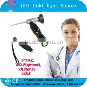 CE Mark Portable LED Cold Light Source Connector Compatible STORZ WOLF OLYMPUS for Endoscopy CLS-650A thumbnail-1