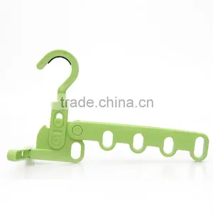 Plastic Rotatable Foldable Over The Door Clothes Hanger Holder Clothes Drying Rack thumbnail-2