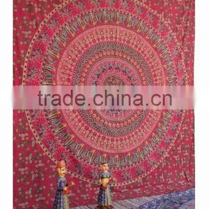 Indian Decor Mandala Tapestry Wall Hanging Hippie Throw Bohemian Twin Bedspread Yoga Mat Gift thumbnail-2