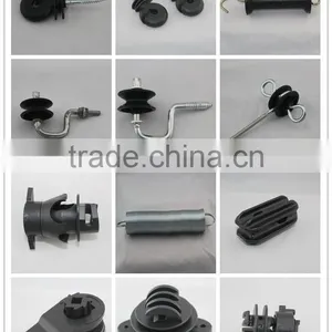 Farm Fencing Accessories , Double Hook Insulator/ring Self-tapping Insulator,sheep/cattle/horse Management System thumbnail-1