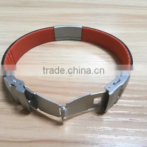Custom Silicon Bracelet With Engraved id Plate Sports Bracelet thumbnail-6