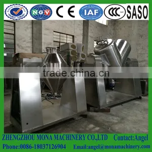 Stainless Steel Double Cone Screw Blender,stainless Steel Chemical Powder Mixer Machine thumbnail-1