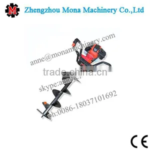 New Earth Drill Hole Digging Tools Auger Drilling Machine With Brake and Anti - Vibration System thumbnail-1