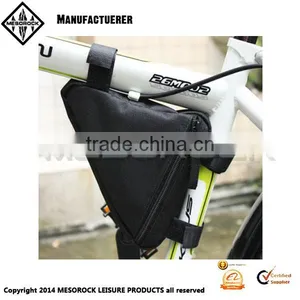 Mini Bag Cycling Bicycle Bike Front Frame Pannier Tube Triangle Bag Pipe Pouch Case Tools thumbnail-1