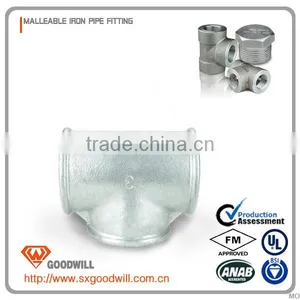 G.I Pipe Fittings Galvanized Baked Tee thumbnail-2