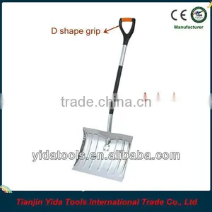 Heavy Duty Aluminium Snow Shovel With "D" Shape Grip thumbnail-1