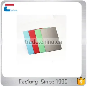 High Quality Wholesale Standard Anodized Blank Aluminum Cards thumbnail-4