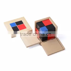 Baby Toy Montessori Algebraic Binomial Cube Early Childhood Education Preschool Training Math Kids Toys thumbnail-1