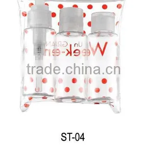 2-3 Pcs Travel Set Lightweight Personal Skin Care Empty Cosmetic Bottle Container Set thumbnail-5