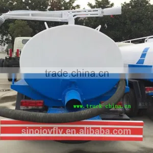 3.5 Cbm DongFeng Suction Sewage Tanker Truck thumbnail-4