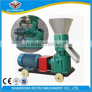 Animal Feed Pellet Machine/ Small Feed Pelletizing Mill/ Mini Pellet Mill for Feed thumbnail-1