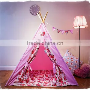Promotional Customized Kids Teepee Tipi Play Indian Tent Wigwam Wholesale thumbnail-4