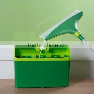 Greenwell 1 China Wholesale Silicone Long Handled Window Cleaning Brush thumbnail-4