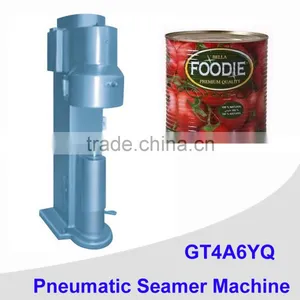 Original Manufacturer GT4A6YQ Semi-automatic Food Can Seamer Machine thumbnail-1