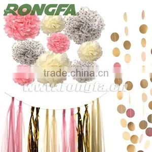Paper Garland Banner Bunting Drop for Party Baby Shower Wedding thumbnail-1
