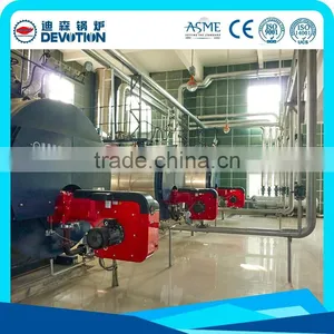 Horizontal 4 Ton Gas Fire Steam Boiler for Pharmaceutical Industry thumbnail-5