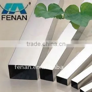 201/304/316 STAINLESS STEEL SQUARE PROFILE Rectangular Tube Profil thumbnail-1